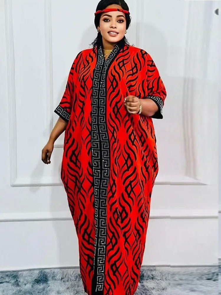 African Dresses For Women Vetement Femme Dashiki Abaya Maxi Dress Africa Clothes Dashiki Ankara Dresses 2026 Spring Autumn New
