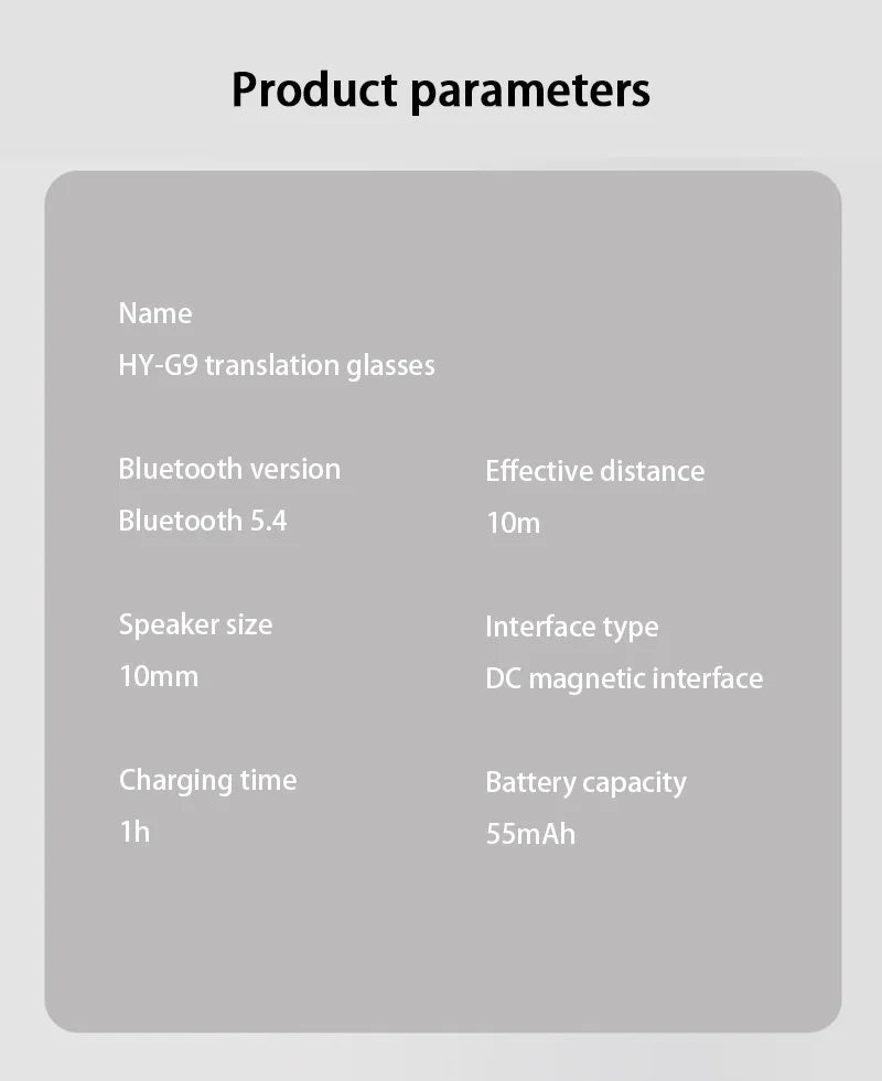 Xiaomi AI Translation Glasses Intelligent Earphones Bluetooth Simultaneous Interpretation 144 Language Real time Meeting 2025