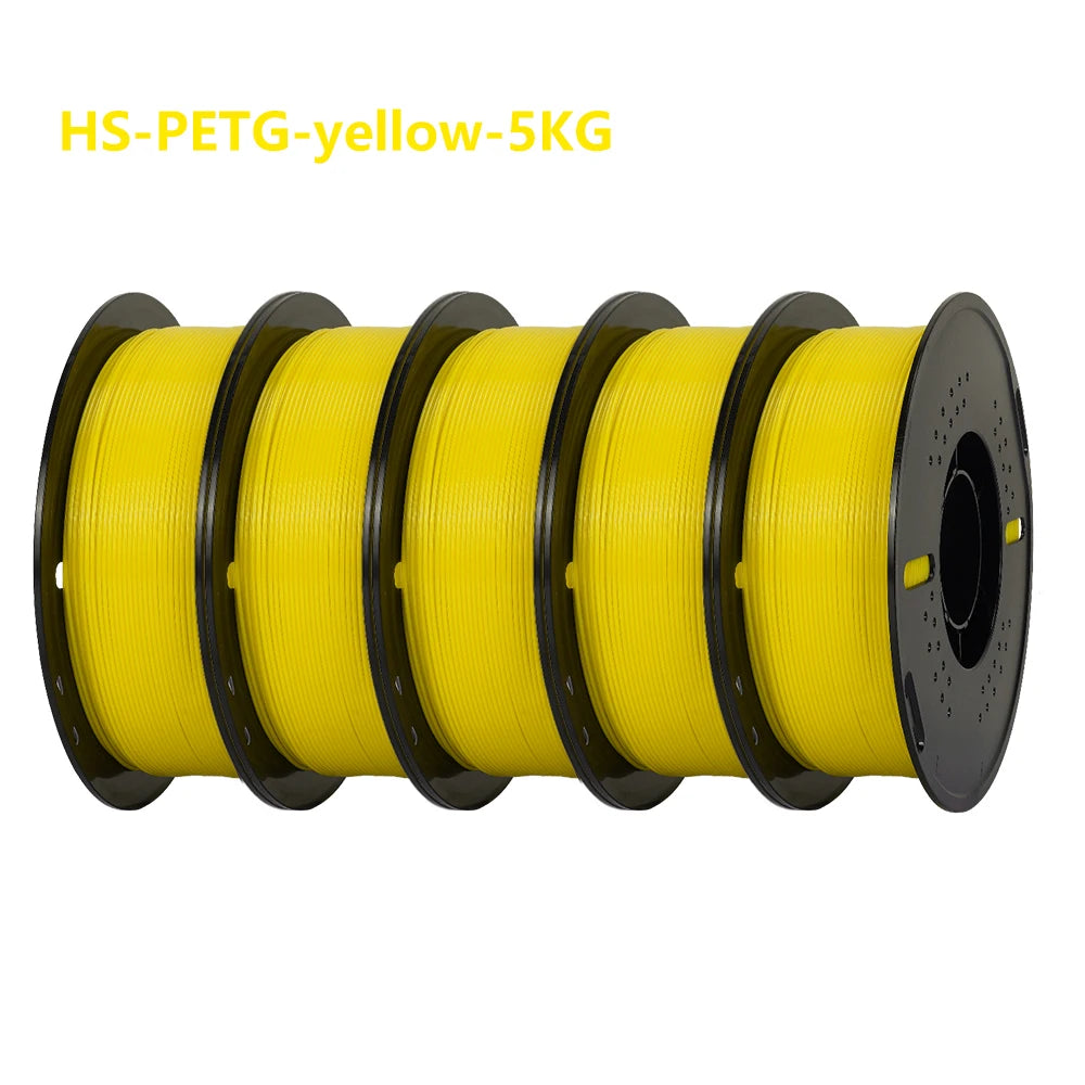 5/10KG Hyper PETG Filament, High Speed 3D Printer Filament,1kg/Spool (2.2lbs), 3D Printer Filament Good Toughness Non-Toxic