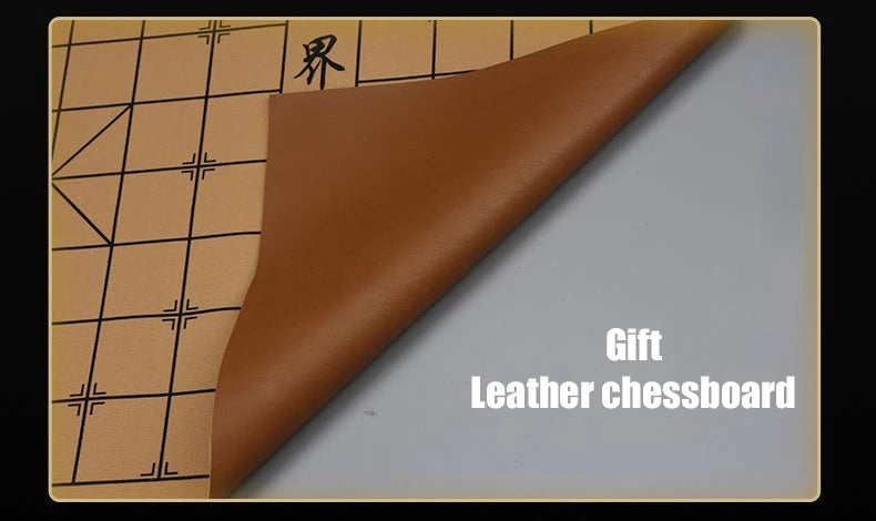 Chinese Chess Set Luxury Table Board Games Artificial Crystal Engraving Chess Family Party Children Adult Collect Birthday Gift