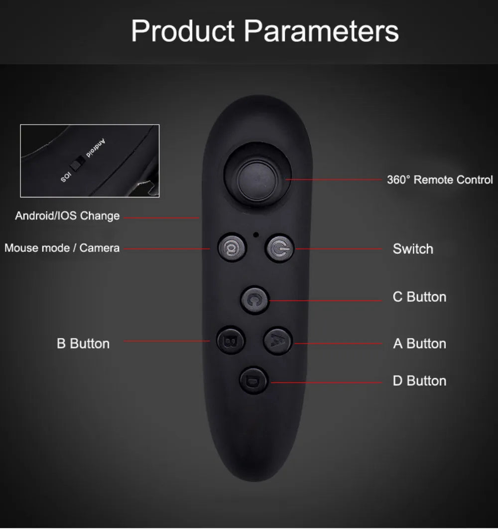 Shinecon VR Glasses Headset 3D Virtual Reality Device Helmet Viar Goggle Lenses For Smartphone Smart Cell Phone Realidade Viewer