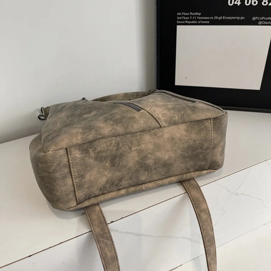 High Quality Scrub Soft PU Leather Shoulder Crossbody Bags for Women Designer Luxury Women Bags Female Handbags Casual Tote Sac