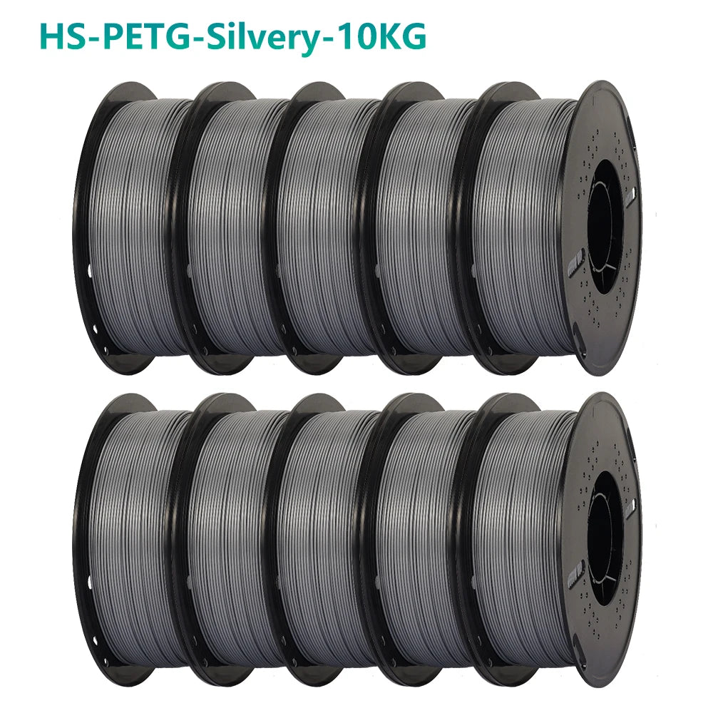 5/10KG Hyper PETG Filament, High Speed 3D Printer Filament,1kg/Spool (2.2lbs), 3D Printer Filament Good Toughness Non-Toxic