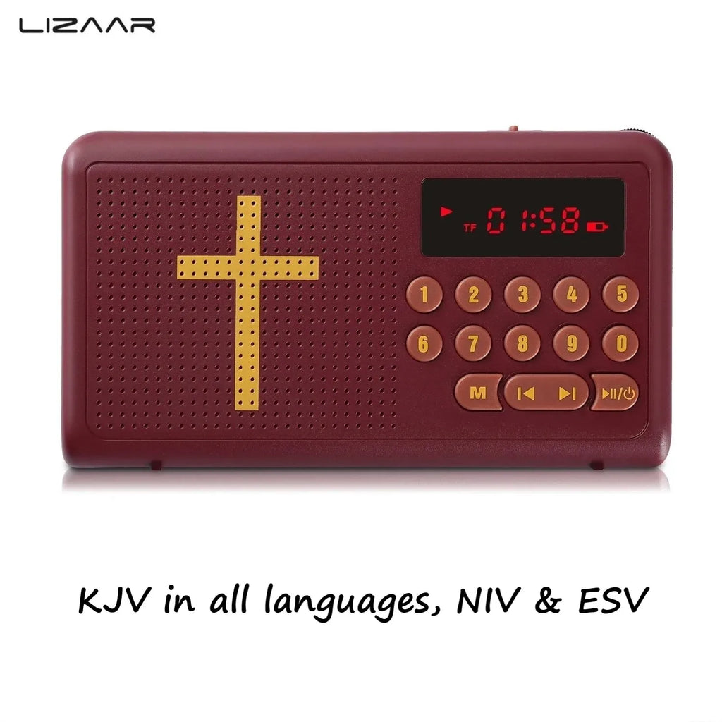 Bíblia Bibel Bijbel Bible Audio Player Electronic KJV in all languages Arabic/Potugual/Italian/Russian/French/German/Spanish/