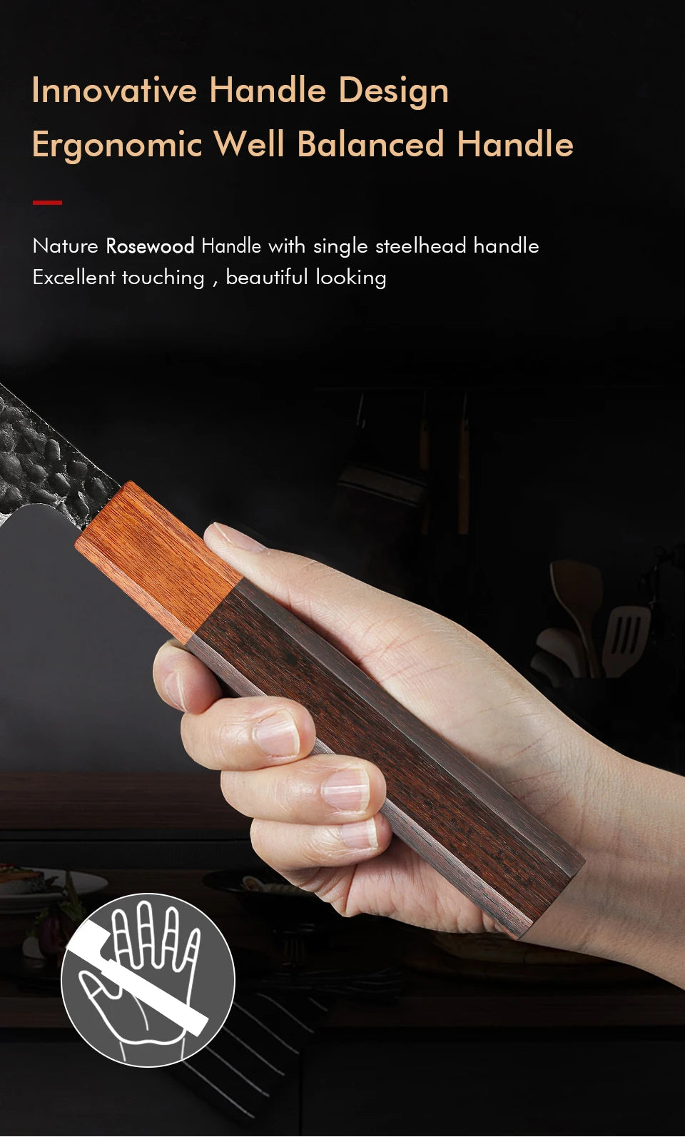 TURWHO 10.5 Inch Professional Sashimi Knife Japan 67 Layer Damascus Chef's Knife Super Sharp Cutting Sushi Salmon Kitchen Knives