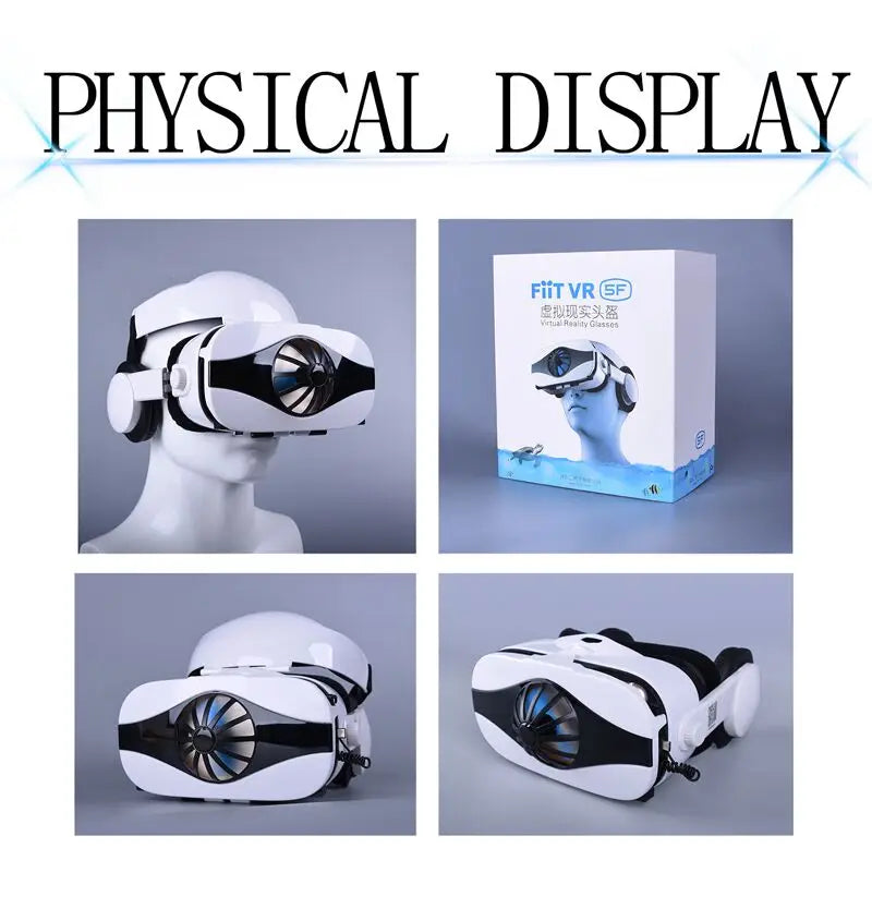 Shinecon VR Glasses Headset 3D Virtual Reality Device Helmet Viar Goggle Lenses For Smartphone Smart Cell Phone Realidade Viewer