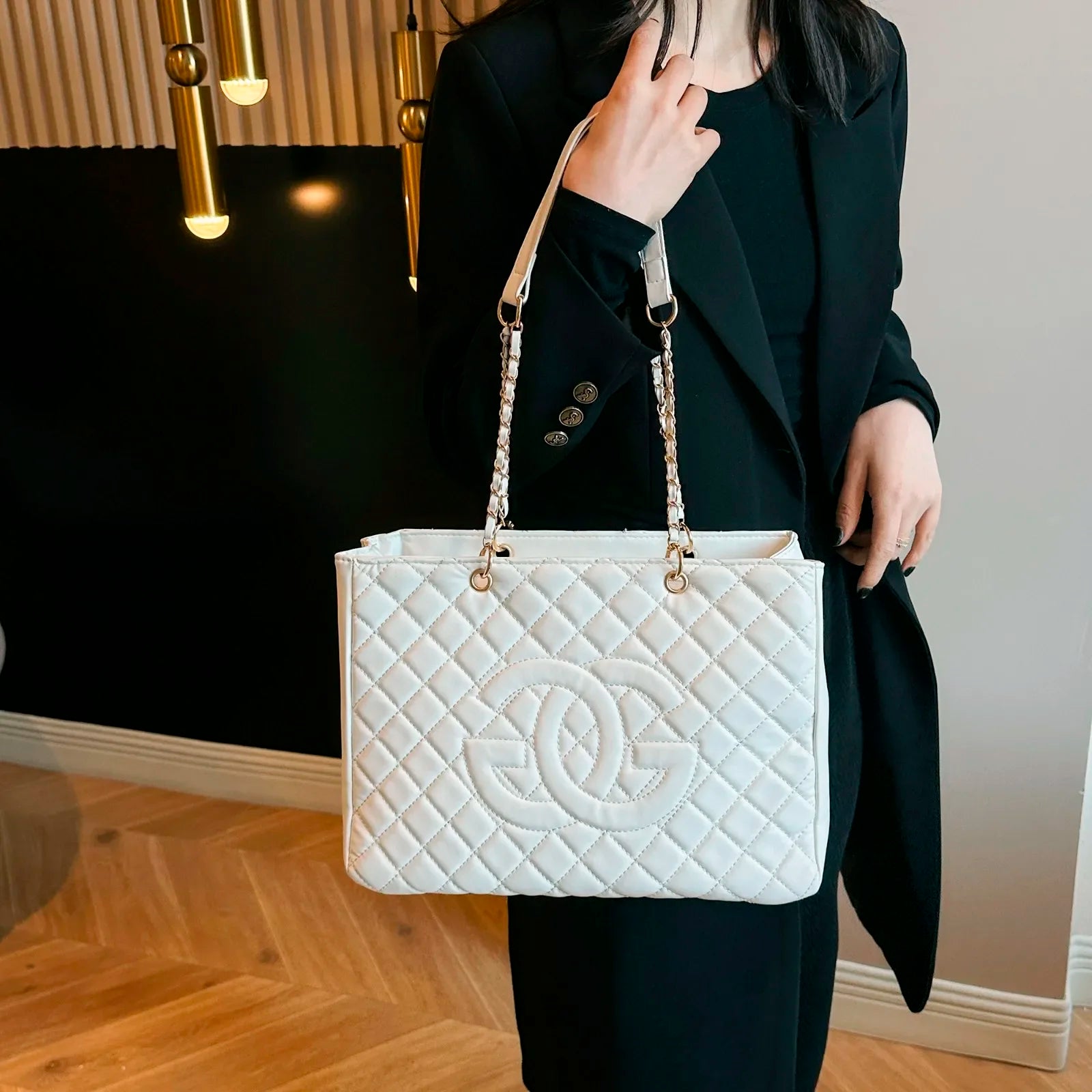 Classic Retro Chain Strap Messenger Bag Women's Luxury Textured Leather Handbag Paris Fashion Zipper Shoulder Bag