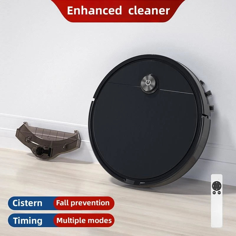 Powerful suction sweeping robot, suitable for hard floors/low plush carpets/pet hair sweeping robots, scheduled cleaning