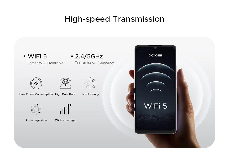 Global Version DOOGEE Note58 Pro Smartphone 6.75" HD+ Display 8GB RAM 256GB ROM 6250mAh Large battery NFC Android 15 Cellphone