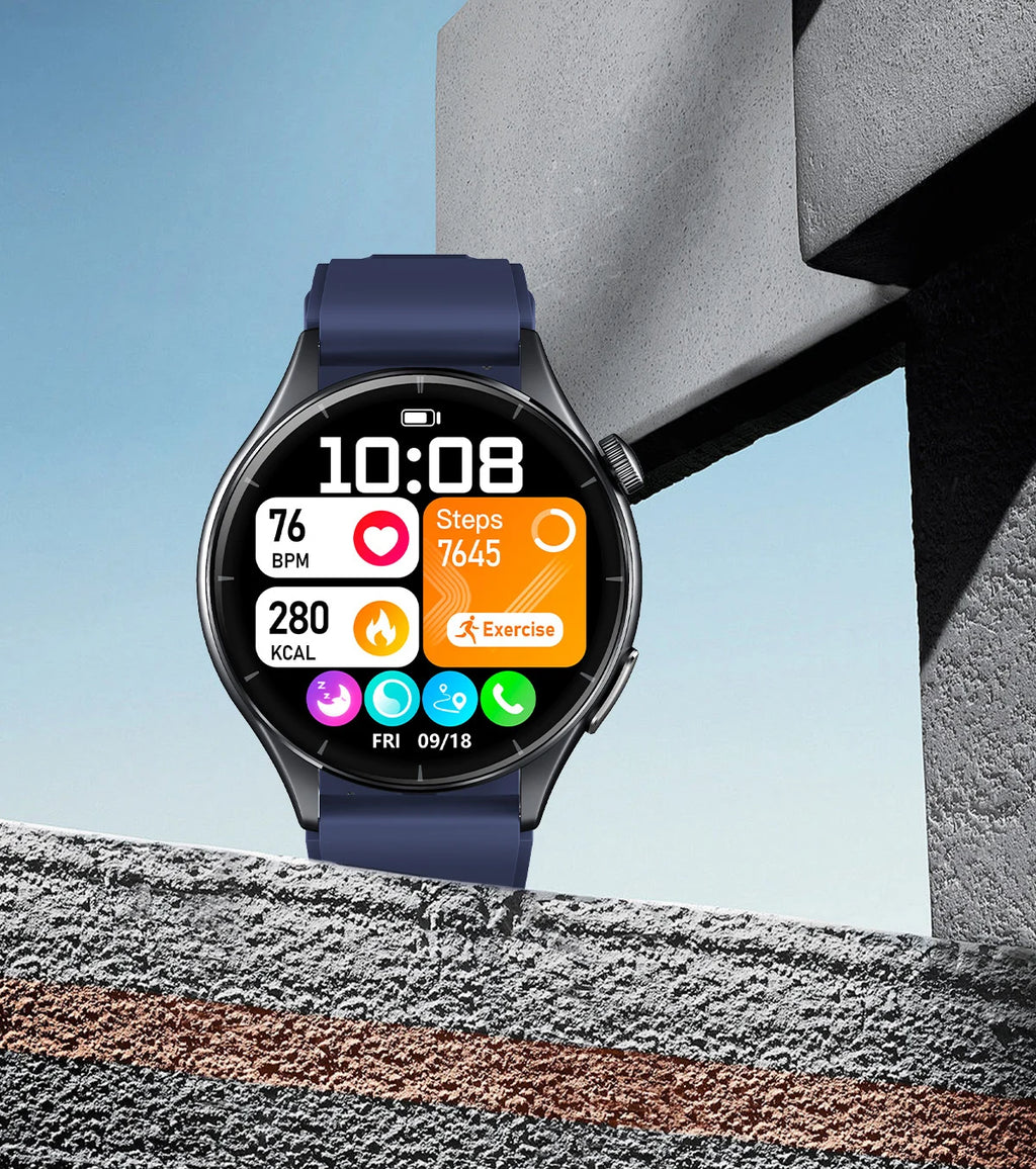 2025New Health Monitoring Uric Acid Blood Pressure Blood oxygen Body Analysis Smart Watch ECG+PPG Clock Smartwatches Men For IOS