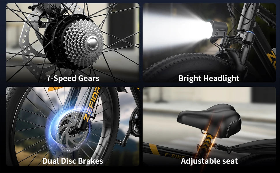 1000w 2000w Ebike,48v Aluminum Alloy 26 Inch Electric Bicycle,for Both Men Women In Mountainous Areas Cycling Electric Bike