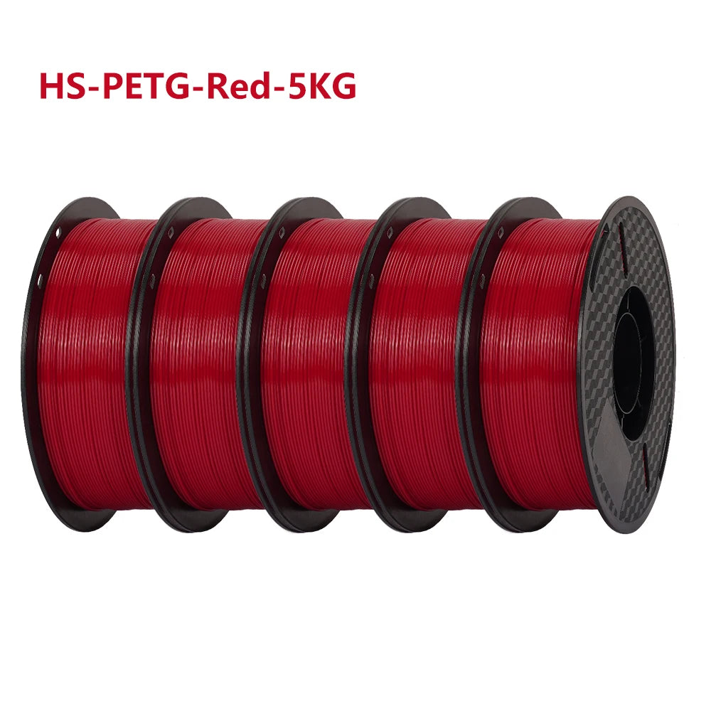 5/10KG Hyper PETG Filament, High Speed 3D Printer Filament,1kg/Spool (2.2lbs), 3D Printer Filament Good Toughness Non-Toxic