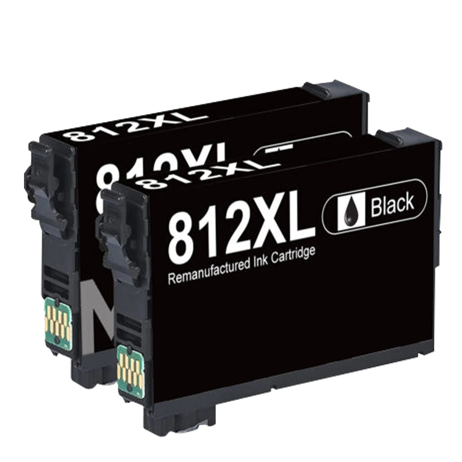 812XL with Upgrade chip Ink Cartridge for Epson 812 T812 XL Ink to use Workforce Pro WF-7820 WF-7840 WF-7310 EC-C7000 Printer