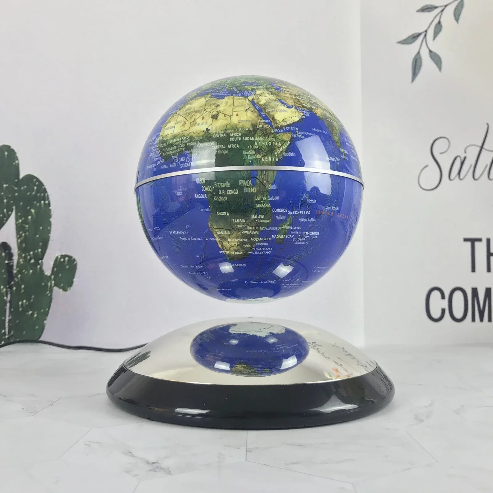 Magnetic Levitating World Globe Levitating Globe Creative Birthday Gifts for Kids Office Home Decoration