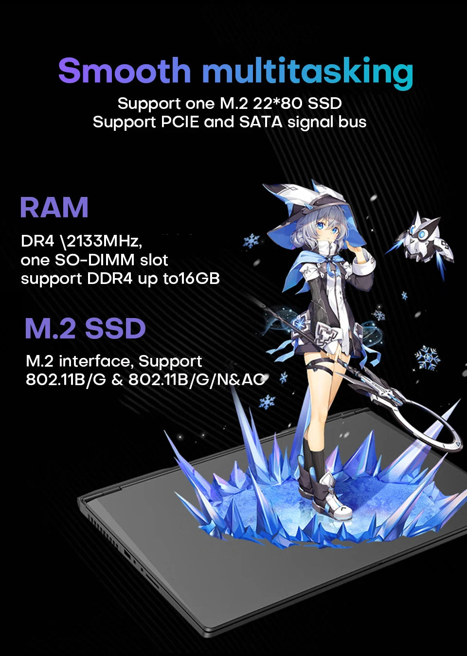 Xiaman 16" Gaming Laptop intel Core i7-6700HQ GTX 1060 Notebook PC IPS 1920*1200 16GB DDR4 1TB SSD Windows 11 Pro Laptop Gamer