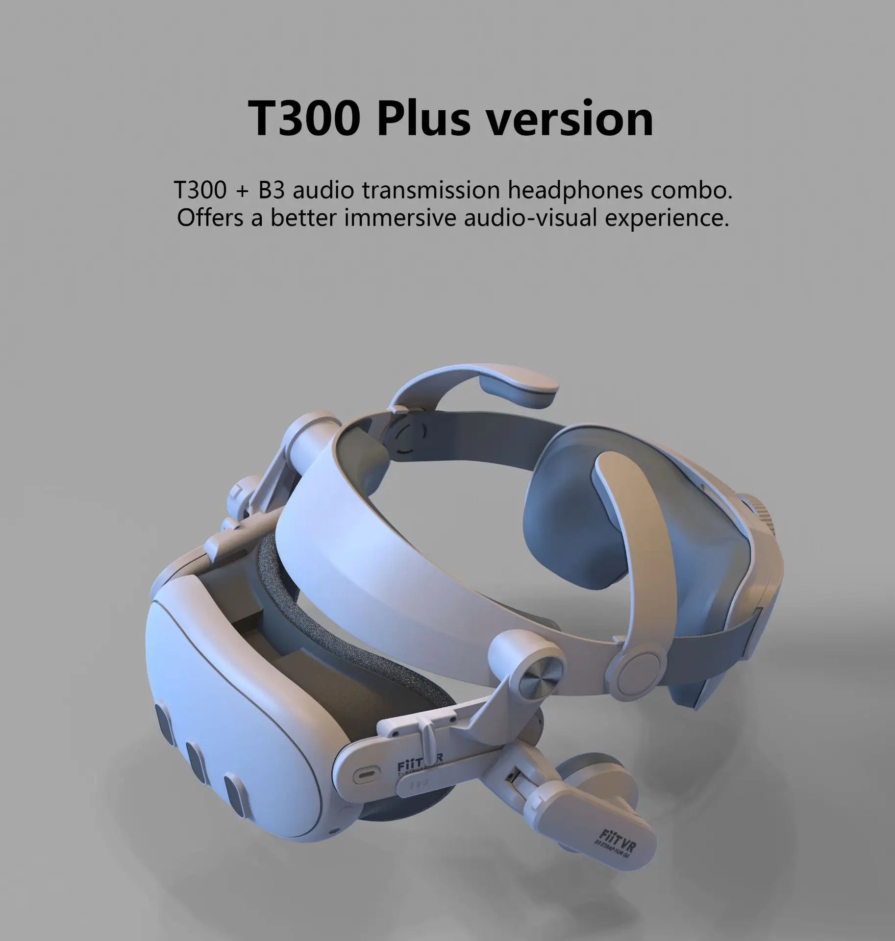 T300 Adjustable VR Head Strap For Meta Quest 3 Improve Comfortable Elite Replacement Headwear For Quest 3 Accessories