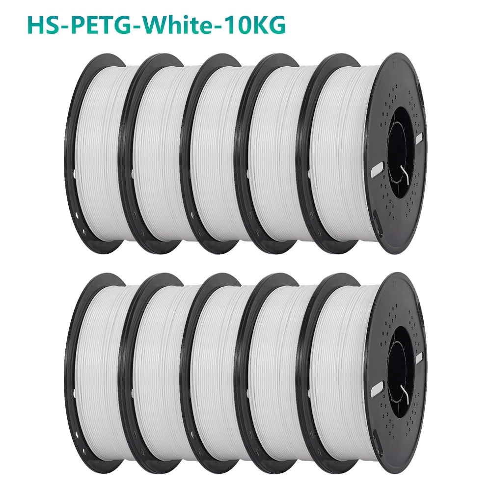 5/10KG Hyper PETG Filament, High Speed 3D Printer Filament,1kg/Spool (2.2lbs), 3D Printer Filament Good Toughness Non-Toxic