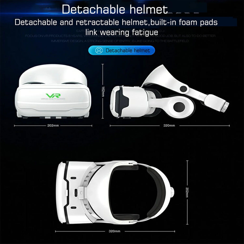 Shinecon VR Glasses Headset 3D Virtual Reality Device Helmet Viar Goggle Lenses For Smartphone Smart Cell Phone Realidade Viewer