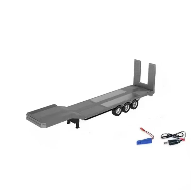 Huina 1501 770S Rc Car Tractor 19Ch Remote Control Trailer Truck 1/18 Engineering Vehicle with Light Sound Toys Christmas Gifts