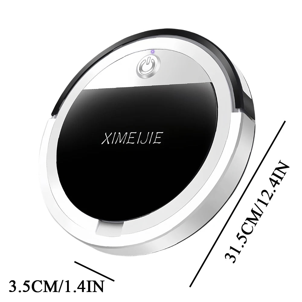 Powerful suction sweeping robot, suitable for hard floors/low plush carpets/pet hair sweeping robots, scheduled cleaning