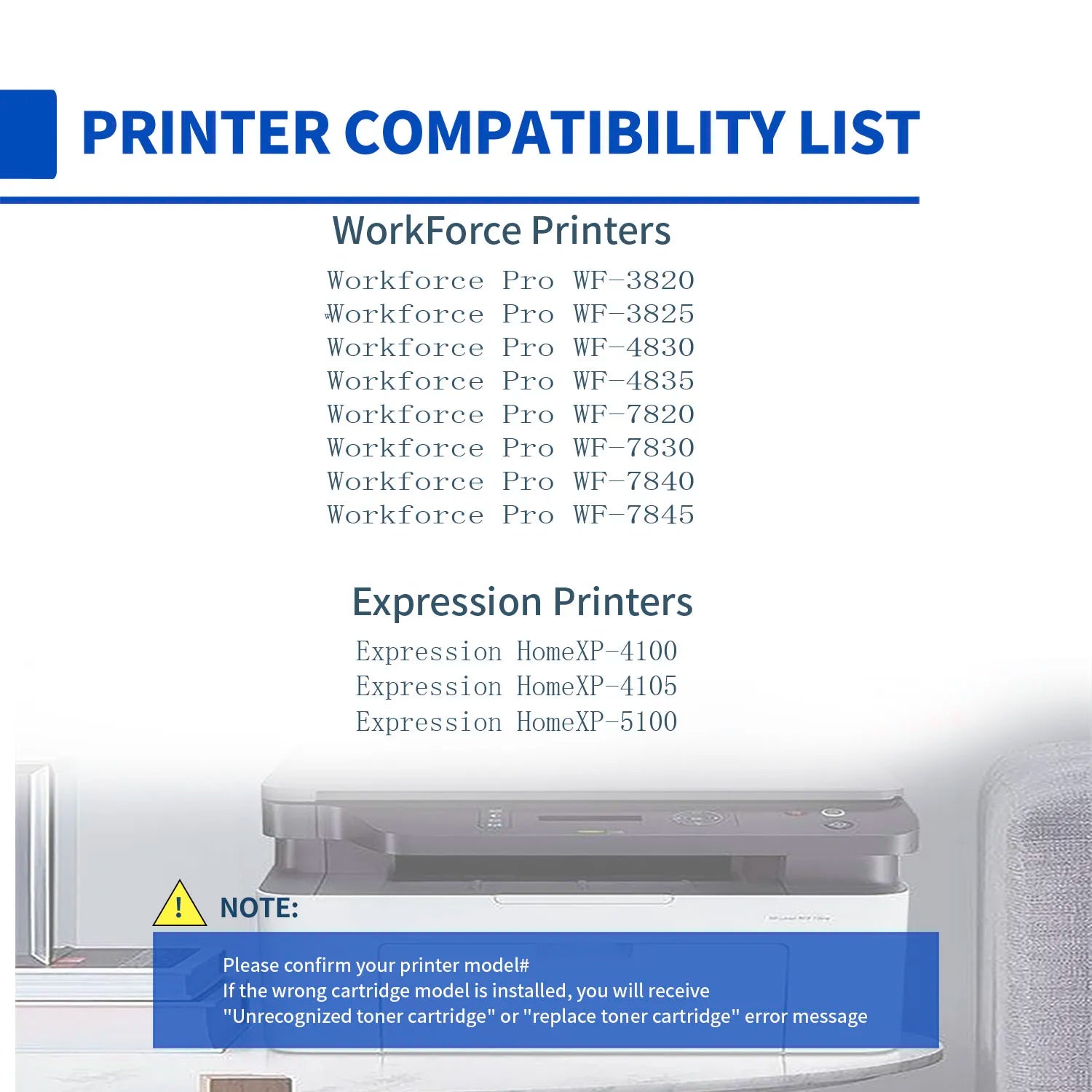 812XL with Upgrade chip Ink Cartridge for Epson 812 T812 XL Ink to use Workforce Pro WF-7820 WF-7840 WF-7310 EC-C7000 Printer