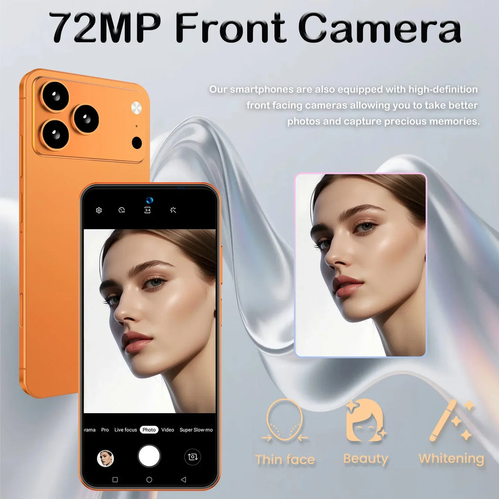 2026 New I17 Promax Pro Original Intelligent Global Version 4G 5G Dual Card Dual Standby System 8000mAh Battery