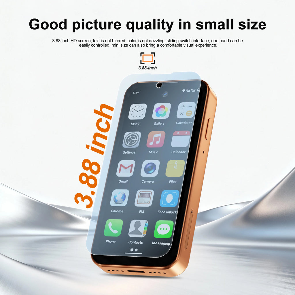 SERVO 19 Air 4G LTE Mini Smartphone Android 12.0 System 6GB+128GB Play Store Face Unlock GPS Dual SIM 3.88" Small Smart Phones