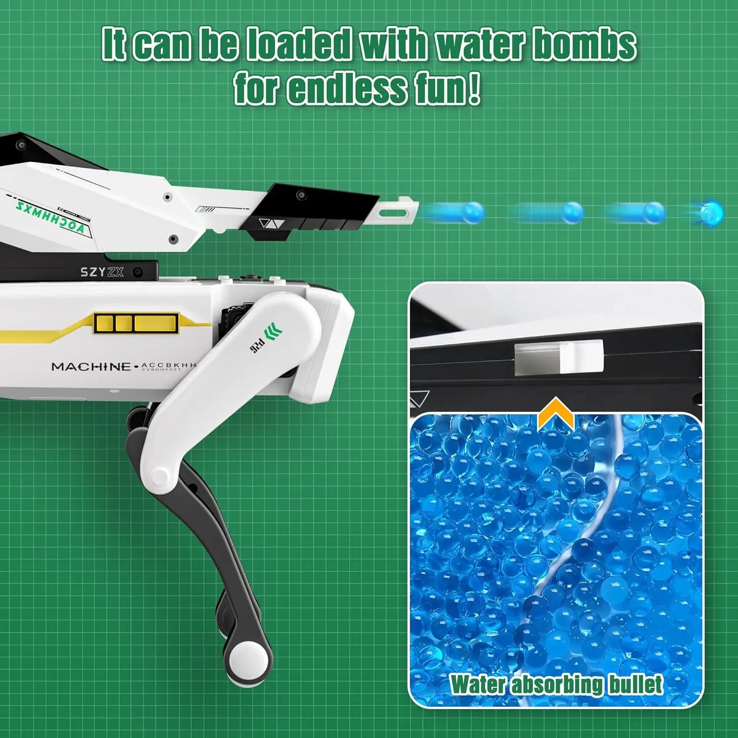 AI Simulation Robot Dog Intelligent Machine Dog Voice Command APP Control Programming Interactive Performs Acrobatics Robot Dog