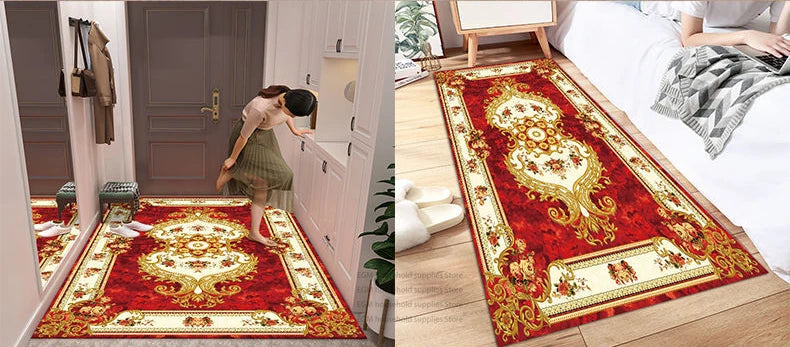 luxury carpets for living room flannel Customizable soft rugs bedroom decor home alfombra 200x300 Plush non-slip mat for kids