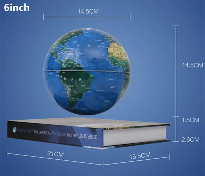 Magnetic Levitating World Globe Levitating Globe Creative Birthday Gifts for Kids Office Home Decoration