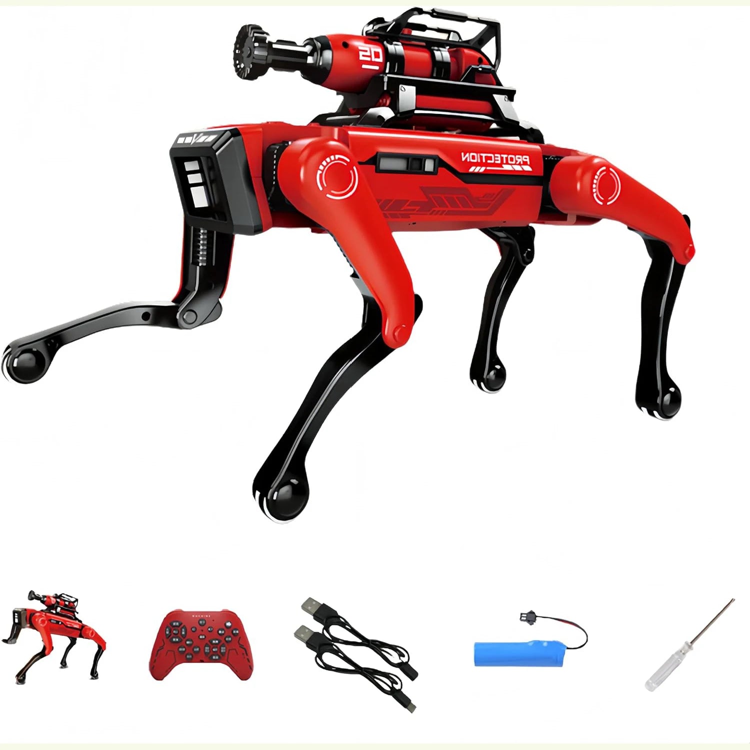 AI Simulation Robot Dog Intelligent Machine Dog Voice Command APP Control Programming Interactive Performs Acrobatics Robot Dog