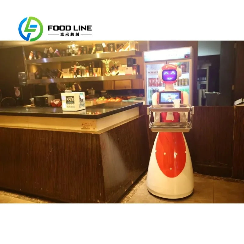 Humanoid Size Intelligent Delivery Robot Restaurant Service Robot