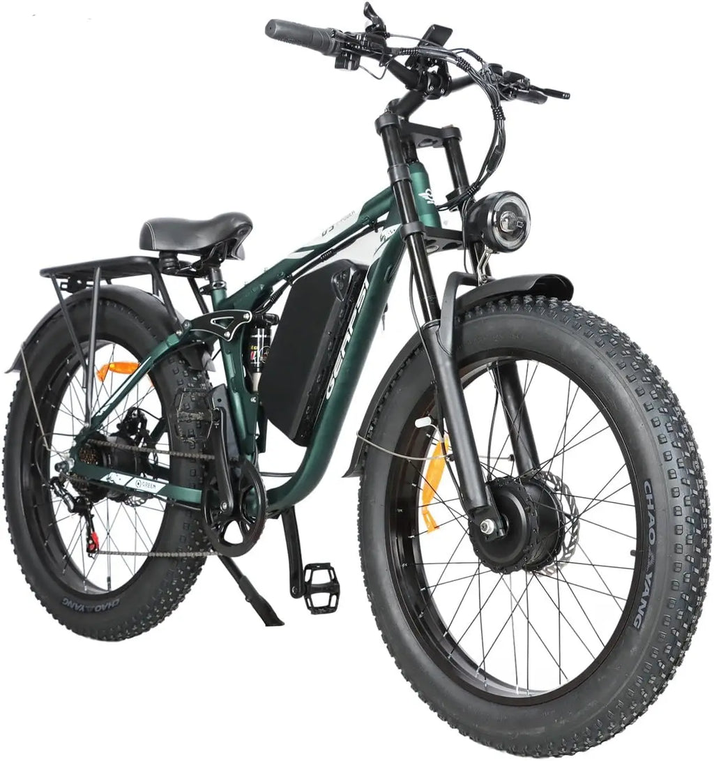 BAOLUJIE DM01 Electric Motorcycle 2000W Moto Electric Bicycle 60V30AH Battery Color Display 42 MPH EBike UL2849【1 Year Warranty】