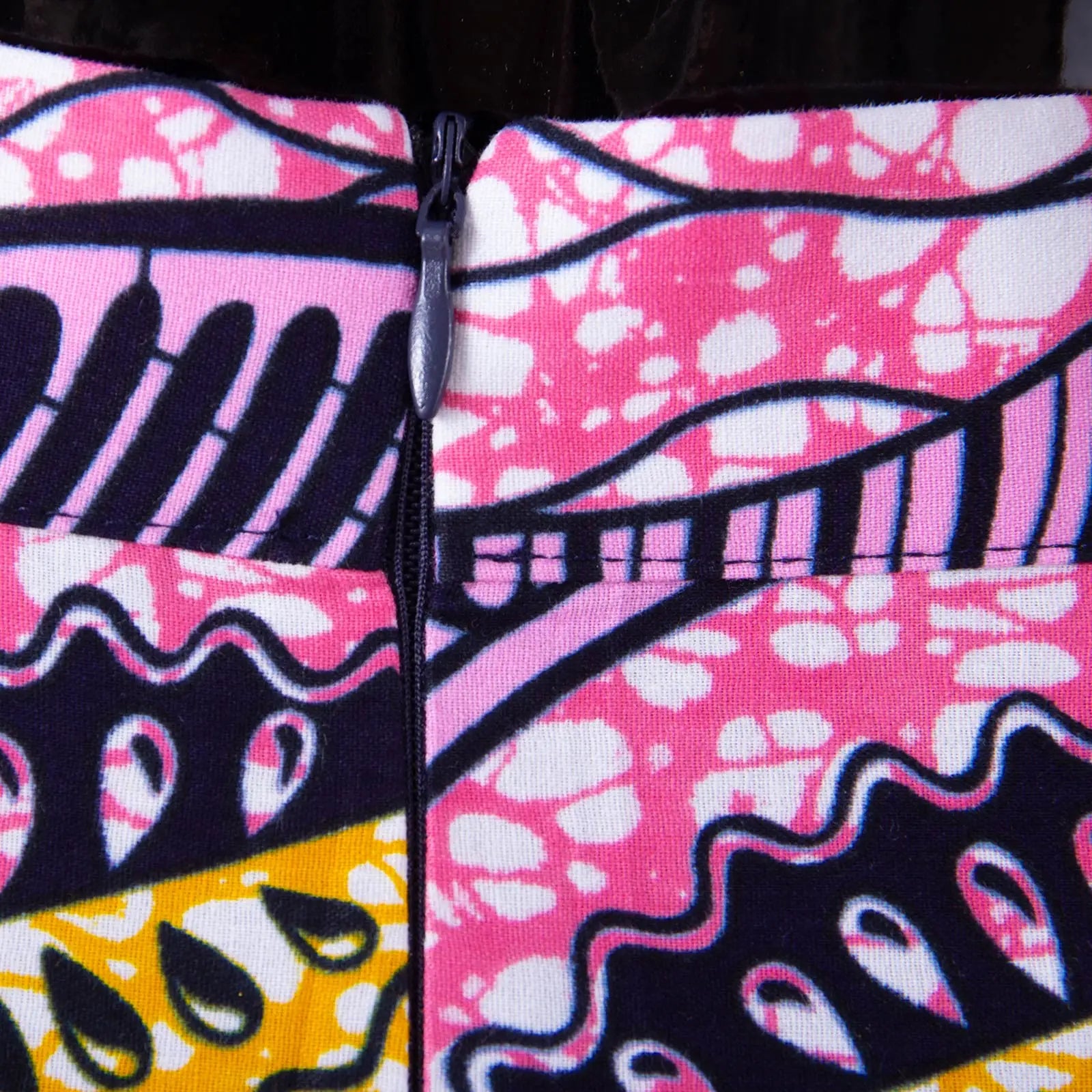 African Women Skirt Set Luxury Metal Zipper Top and Slim Fit Skirt Match Headscarf Party Wedding Elegant Lady Dress Suit 2526079