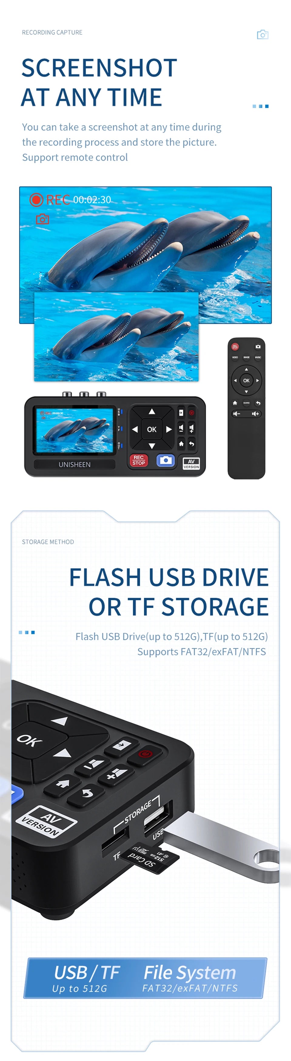 Hot-Sale VHS Tape to Digital Video Camera Recorder Casette MP3 Reel Mini Small TF FLASH Disk Old Camcorder DVD Converter