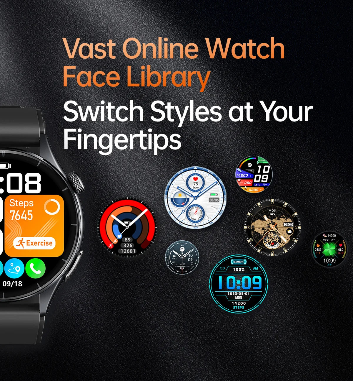 2025New Health Monitoring Uric Acid Blood Pressure Blood oxygen Body Analysis Smart Watch ECG+PPG Clock Smartwatches Men For IOS