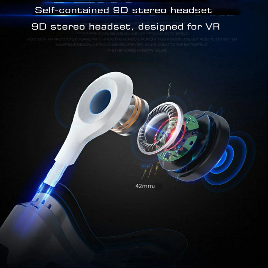 Shinecon VR Glasses Headset 3D Virtual Reality Device Helmet Viar Goggle Lenses For Smartphone Smart Cell Phone Realidade Viewer