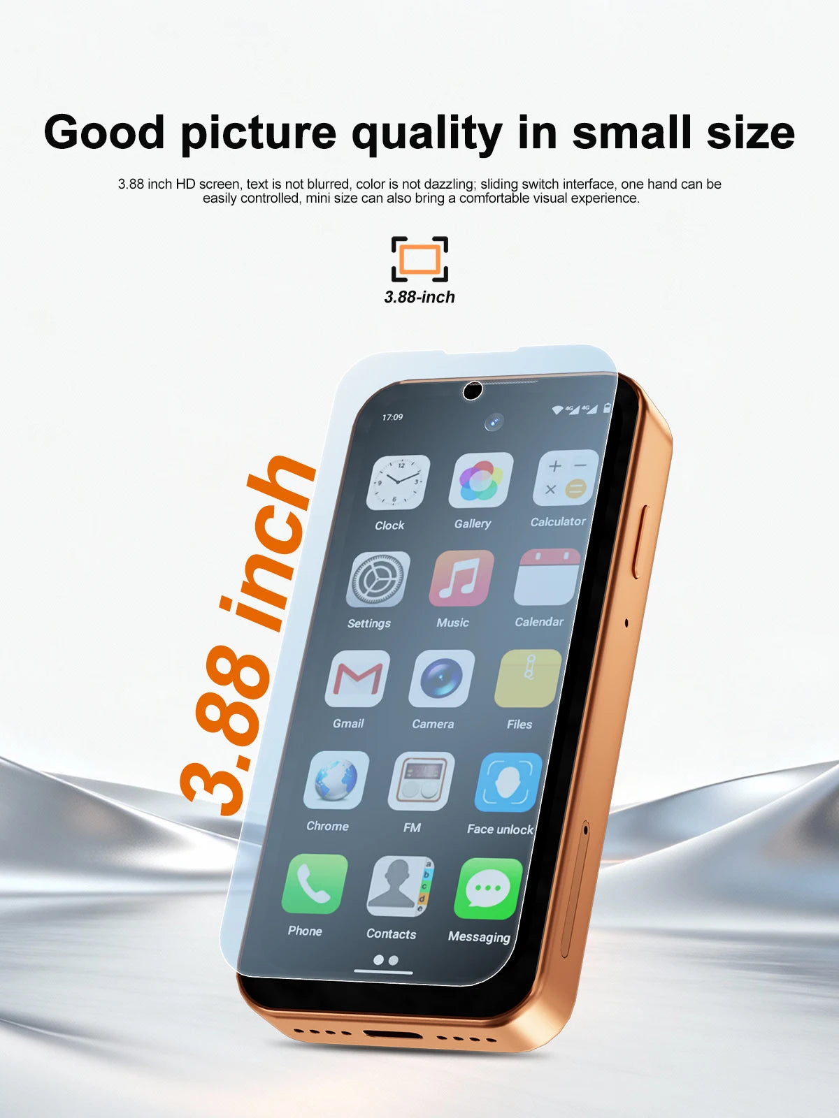 SERVO 19 Air 4G LTE Mini Smartphone Android 12.0 System 6GB+128GB Play Store Face Unlock GPS Dual SIM 3.88" Small Smart Phones