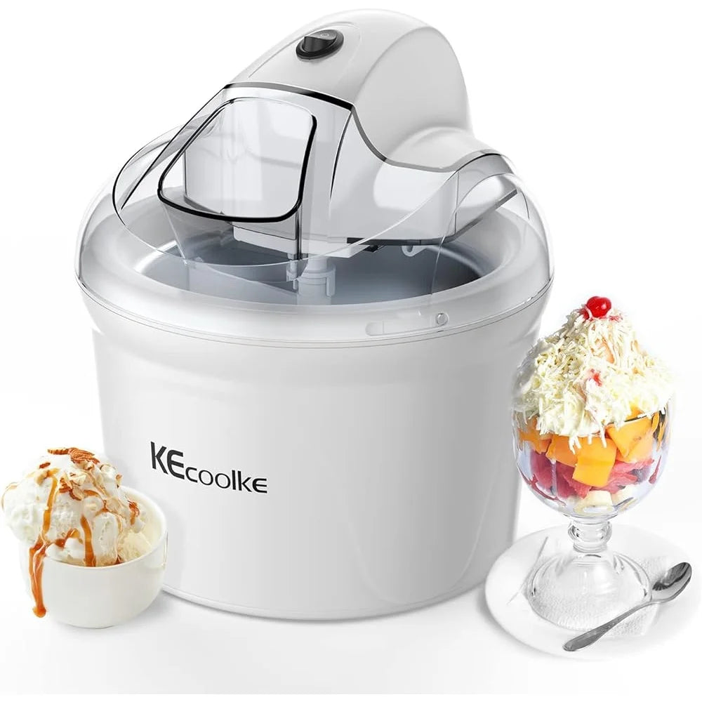 Electric Ice Cream Maker Soft Serve Machine Frozen Yogurt Sorbet Gelato Maker Homemade Dessert Machine Teacher Appreciation Gift