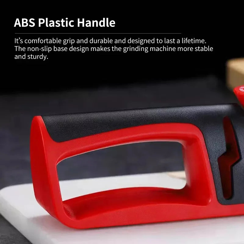 Knife Sharpener 5 in 1 Adjustable Angle Kitchen Grinding Machine Professional Knife Scissors Sharpening Tools with cut resistant