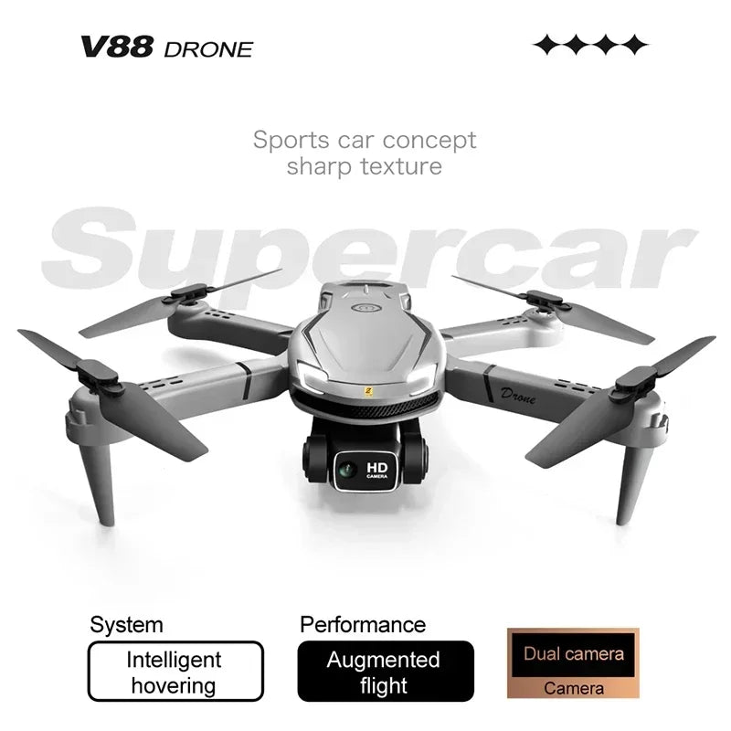Original V88 Drone 8K 5G GPS Professional HD Aerial Photography Remote Control Aircraft HD Dual Camera Quadcopter Toy UAV