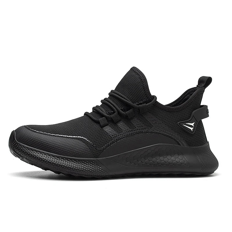 New Breathable Lightweight Work Shoes Comfortable Soft Safety Shoes European Standard Safety Shoes Sport Safety Steel-Toed Shoes