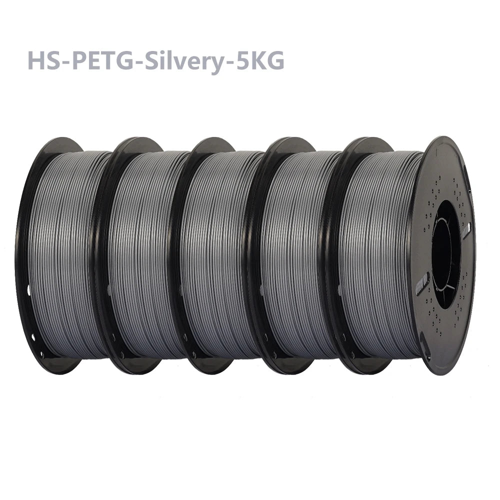 5/10KG Hyper PETG Filament, High Speed 3D Printer Filament,1kg/Spool (2.2lbs), 3D Printer Filament Good Toughness Non-Toxic