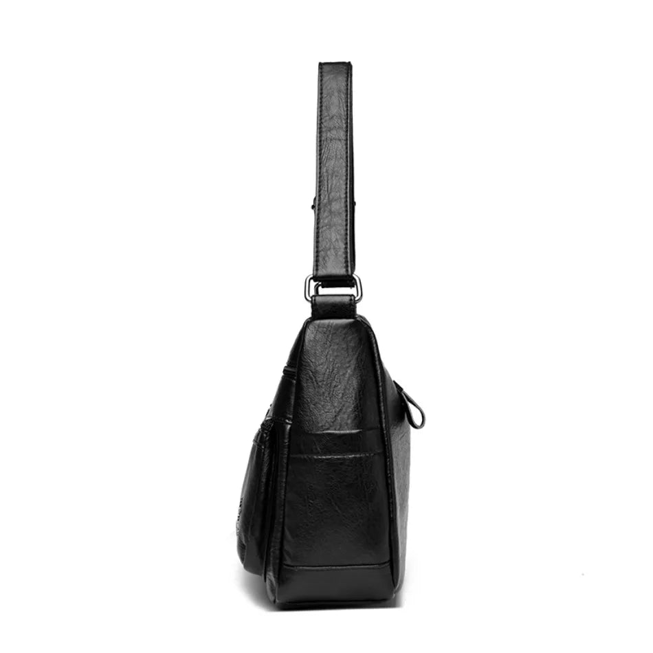 Luxury Crossbody Bags for Women New High Quality Soft Leather Handbags Purses Designer Casual Shoulder Messenger Bags Sac A Main
