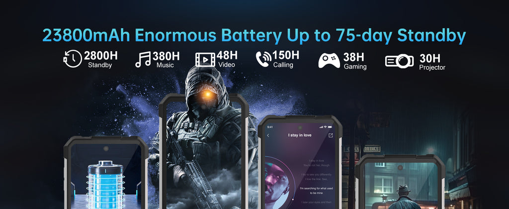 8849 Tank 2 PRO Unihertz Projector Rugged Smartphone 100 Lumen Android15 23800mAh 120W 512GB 100MP Camera Night Vision IP68 2026