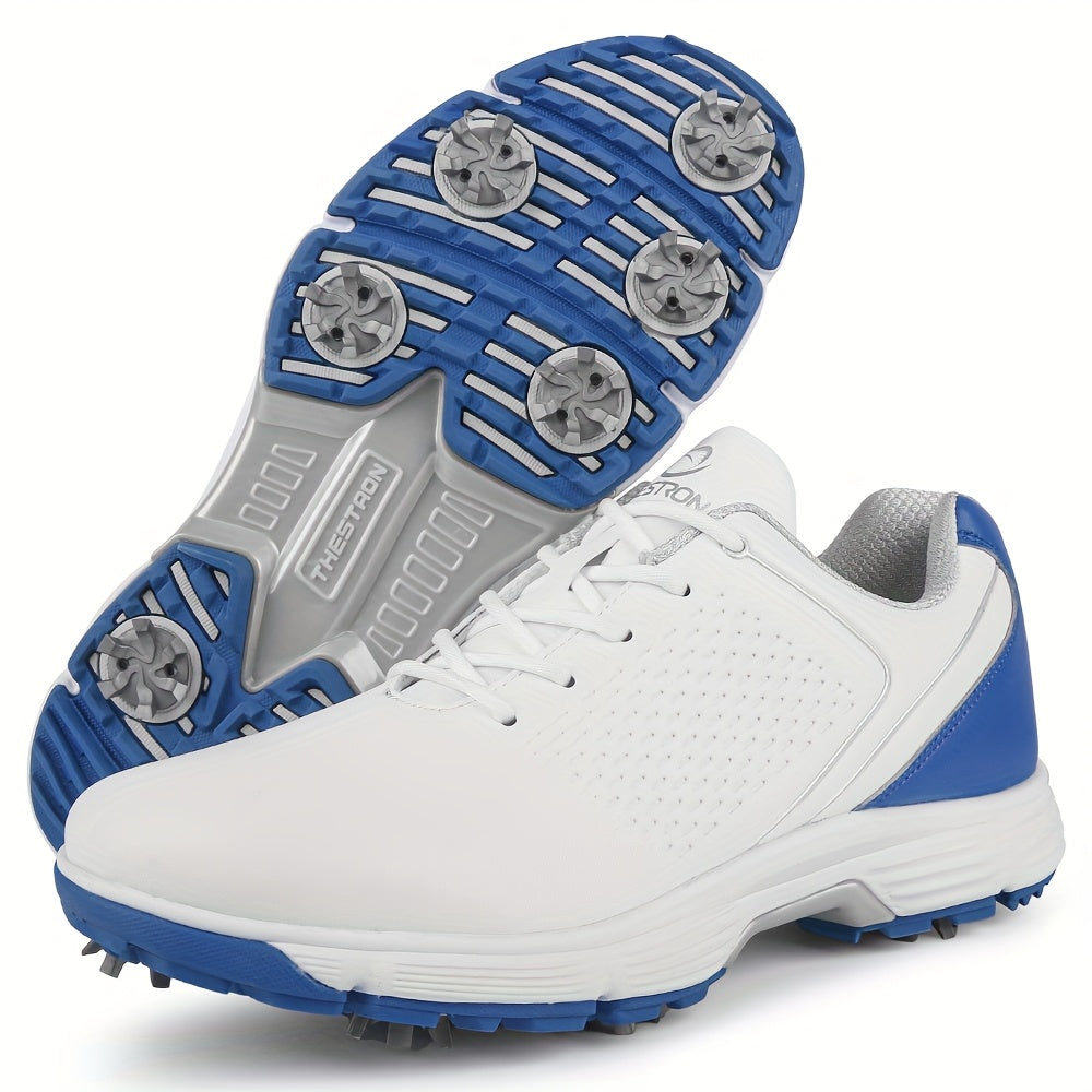 Sneakers, Men's Golf Shoes Outdoor Sports Leisure Lightweight Golf Shoes for Men Non-Slip Big Size 7-15 Comfortable Fashion Professional Golf Sport Training Shoes
