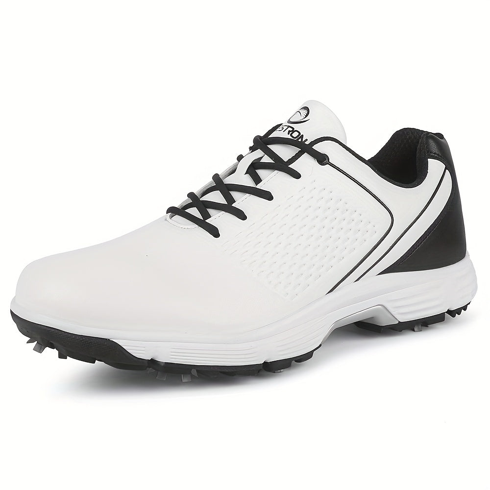 Sneakers, Men's Golf Shoes Outdoor Sports Leisure Lightweight Golf Shoes for Men Non-Slip Big Size 7-15 Comfortable Fashion Professional Golf Sport Training Shoes