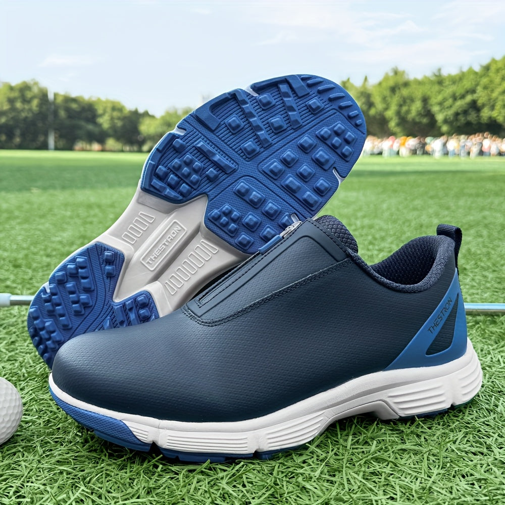 Sneakers, Men's Golf Shoes Outdoor Sports Leisure Lightweight Golf Shoes for Men Non-Slip Big Size 7-15 Comfortable Fashion Professional Golf Sport Training Shoes