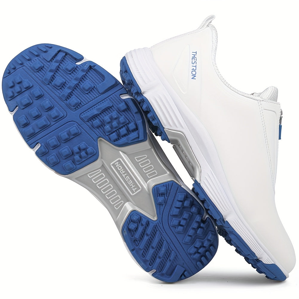 Sneakers, Men's Golf Shoes Outdoor Sports Leisure Lightweight Golf Shoes for Men Non-Slip Big Size 7-15 Comfortable Fashion Professional Golf Sport Training Shoes