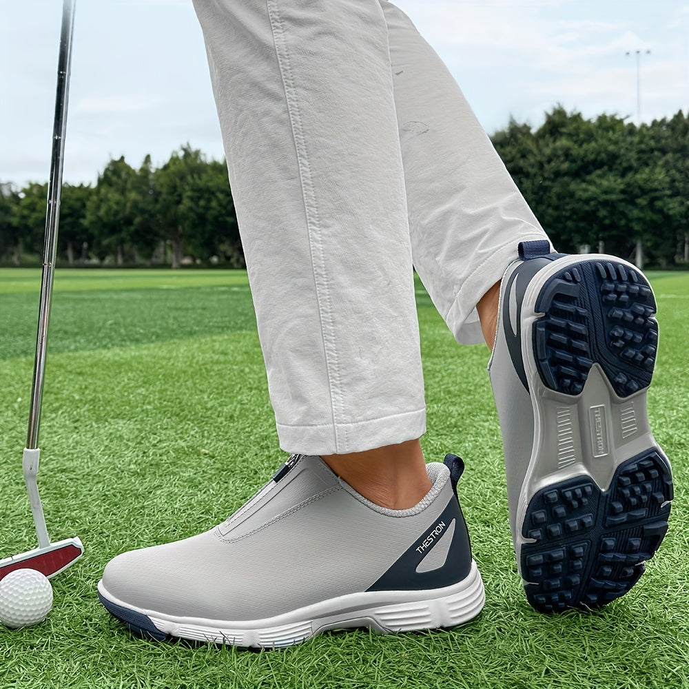 Sneakers, Men's Golf Shoes Outdoor Sports Leisure Lightweight Golf Shoes for Men Non-Slip Big Size 7-15 Comfortable Fashion Professional Golf Sport Training Shoes